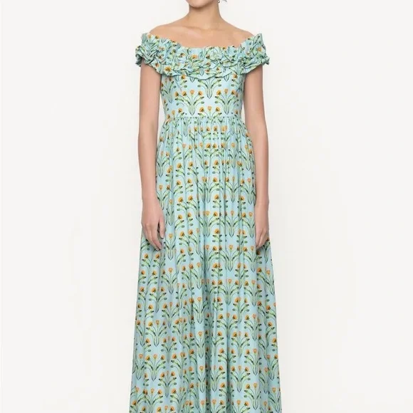 Agua by Agua Bendita off the shoulder maxi dress - Picture 2 of 2